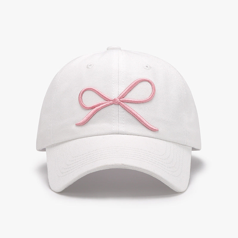 
                  
                    Bow Embroidered Cotton Baseball Cap
                  
                