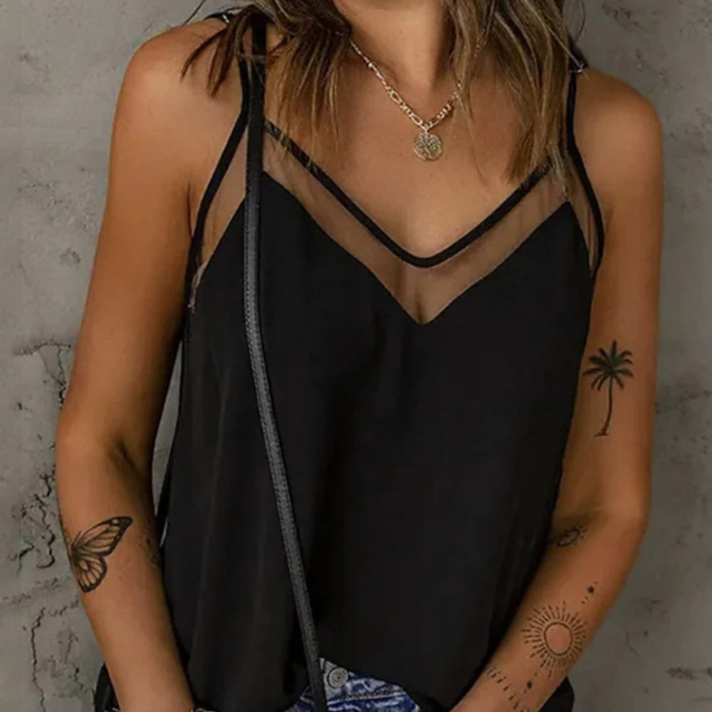 Full Size V-Neck Spaghetti Strap Cami