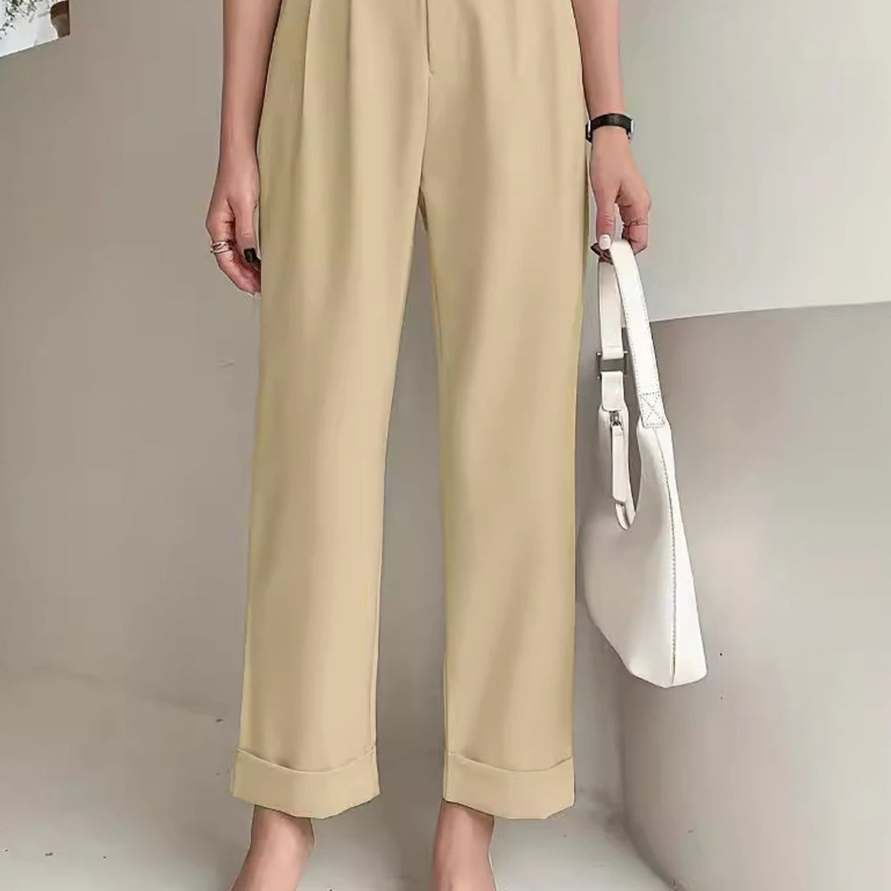 Full Size High Waist Pants