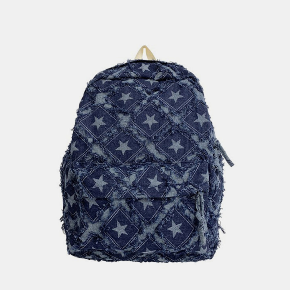 
                  
                    Star Denim Backpack Bag
                  
                